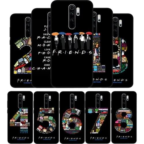 Central Perk coffee Friends Black TPU Silicone Soft Phone Case For Redmi 4A 4X 7A 5 Plus 6 Pro NOTE 9 7 8 5 Pro 4 6
