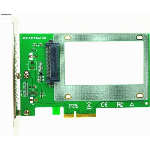 PCIE Riser U.2 To PCI Express3.0 X4 Adapter Interface Gen3 Transfer Card X99 Hard Drive Computer Components Expansion For Server