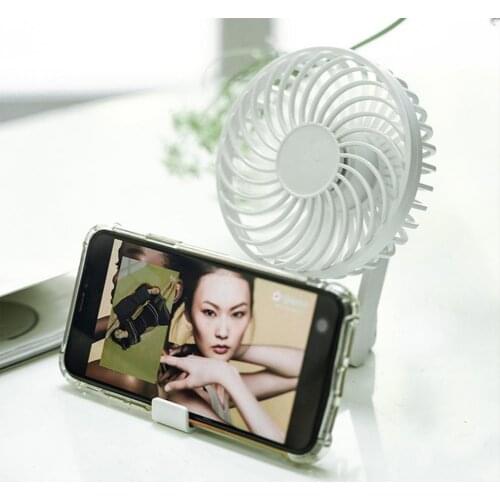 Handheld Fan Portable Fashion Cute Handheld USB Rechargeable Fan for Summer Handheld Fan