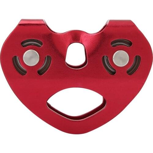 Premium Aluminium Alloy Anti-Rust Durable Pulley Heavy Duty Single Swivel Rope Pulley Block Climbing For Climbing Transporting