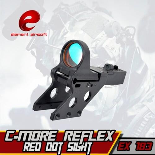 Element Softair Tactical SeeMore Reflex Sight For C-More Style Serendipity Mount Hunting IPSC Airsoft Red Dot Arsoft Arma Sight