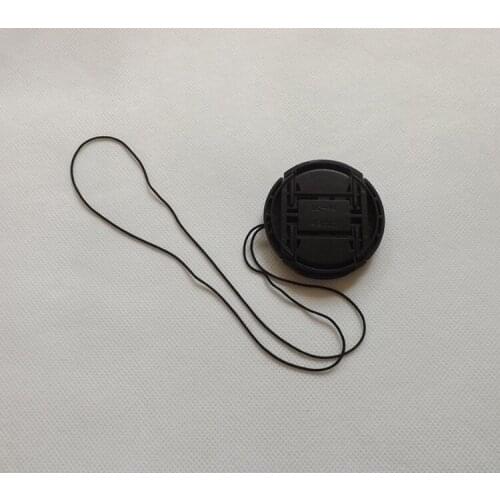 Universal 37mm 39mm 40.5mm Center Pinch Snap-on Front Lens Cap For Canon For Nikon For Sony Camera