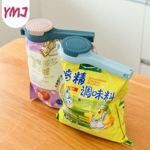 Seal Pour Food Storage Bag Clip Plastic Sealer Snack Sealing Clip Keeping Fresh Sealer Clamp Food Saver Travel Kitchen Tools