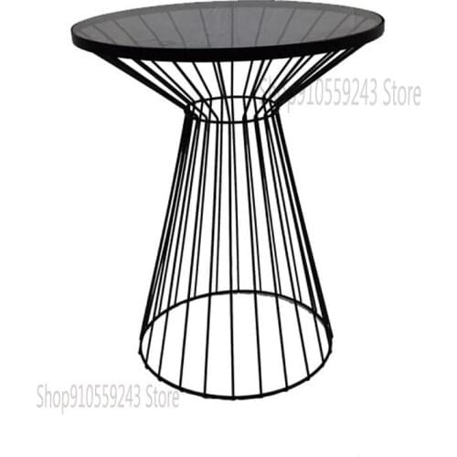 Small Coffee Table Modern Minimalist Living Room Sofa Bedroom Side Table Table Net Red Creative Home Light Luxury Corner Table M