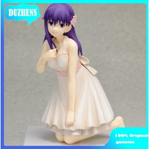 100% Original: Fate/stay night Matou Sakura Dress style 14cm Action Figure Anime Figure Model Toys Figure Collection Doll Gift