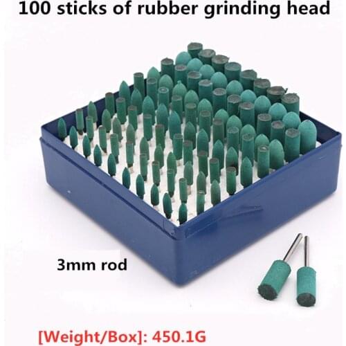 100pcs/set Grinding Stone Wheel Accessories Rotary Tool Kit Cowhide, rubber, Sesame, Wool Grinding Head For Polishing Machine