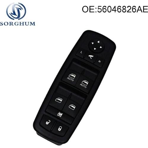 56046826AE Front Driver Left Door Power Window Switch For Dodge Journey Chrysler 300 2011-2012