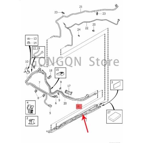 CAR gasoline pipe 2008-2018vol voxc70 v60 cross country v60 s80 s60 Conveyor line, fuel injector, fuel pipe, fuel hose