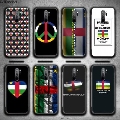 Central Africa flag Phone Case for Redmi 9A 9 8A 7 6 6A Note 10 9 8 8T Pro Max K20 K30 Pro