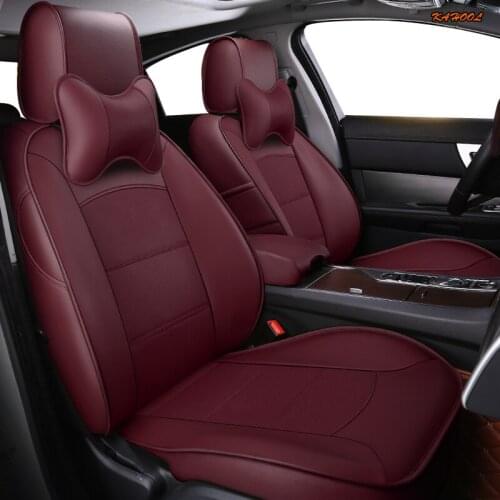 KAHOOL Custom Leather car seat cover For Opel Astra Antara Vectra Zafira Chery Tiggo 3 5 7 QQ A3 A2 A1 ARRIZO 7 5 3 M7 seats