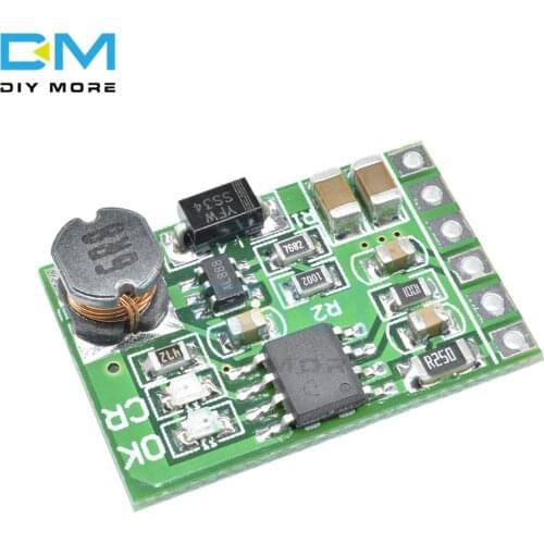 DC 5V 6W Step Up Power Supply Converter Board UPS 18650 Lithium Battery Power Charger Charging Module Mobile Power DIY KIT