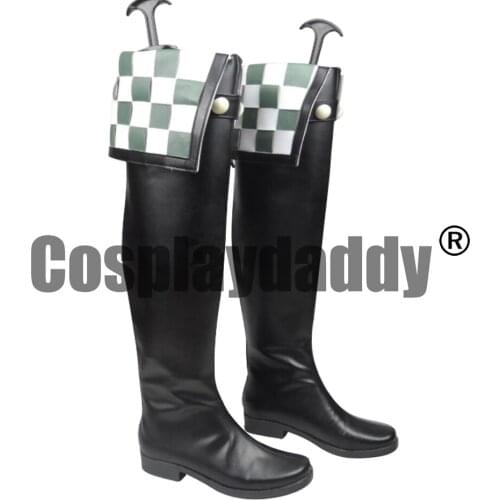Wand of Fortune Alvaro Garay Game Cosplay Shoes Long Boots H016