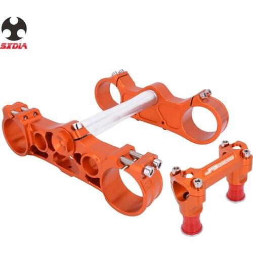 For KTM SX SXF XCF XCW XCFW EXC XCFW 2003 2004 2005 2006 2007 2008 2009 2010 2011 2012 Triple Tree Clamp Steering Stem Bar Mount