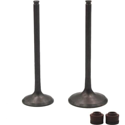 Motorcycle Intake & Exhaust Valve Kit Stem&Titanium alloy material For KAWASAKI KXF250 2004-2008 2009-2016 RMZ250 2004-2006