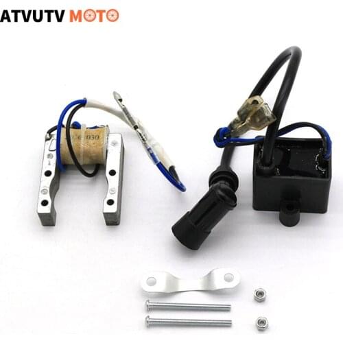 6V Ignition Magneto Stator CDI Ignition Coil For 50cc 60cc 66cc 80cc 2-Stroke Motorized Bike