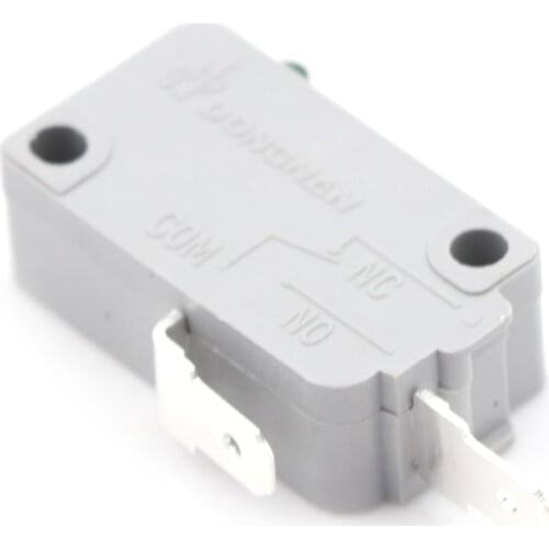 Micro Switch 3cmX1.5cmX1cm 16A 250V AC KW11-3Z Microswitch Plastic 2 Feet Limit Switch For Microwave Washing Machine
