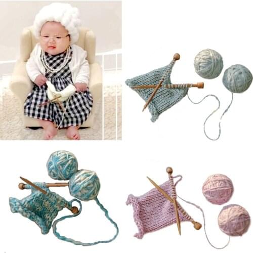 Mini Props Newborn Photography Props Baby Photo Shooting Accessories Creative Cosplay Grandma Props