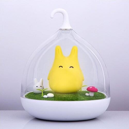 Night Light Newest Style The Totoro USB Portable Touch Sensor LED Baby Nightlight Bedside Lamp Touch Sensor Night Lamp For Kids