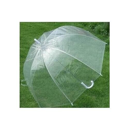 20 pcs New Arrive 34" Big Clear Cute Bubble Deep Dome Umbrella Gossip Girl Wind Resistance lin2431