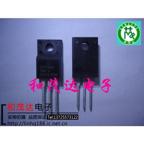 Original New / 2PCS / GP70N33TBM-A TO-220FIXGP70N33TBM-A GP70N33 TO220F