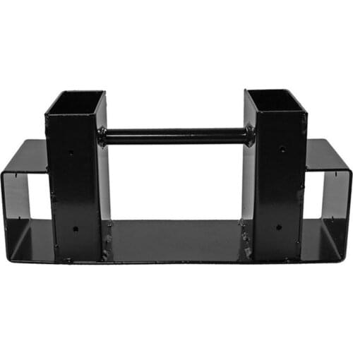 Firewood Log Storage Rack Bracket Kit with Screws Fireplace Wood Storage Holder Adjustable for Indoor/Outdoor Black TB Sale