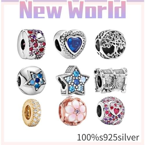 Hot style 100%S925 Sterling Silver Charm Bead Charm is perfect for sending women creative classic jewelry beads