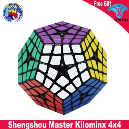 Shengshou Master Kilominx 4x4 Magic Cube sensou Megaminx speed cube 4x4x4 Professional Dodecahedron cubo magico educational Toys