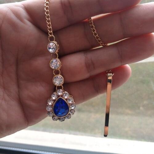 Wedding Bridal Bohemian Boho Grecian matha patti headpiece hair pin wedding gift