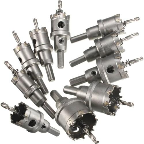 Carbide Tip Metal Cutter Stainless Steel HSS Drill Bit Hole Saw Holesaw Size:38mm