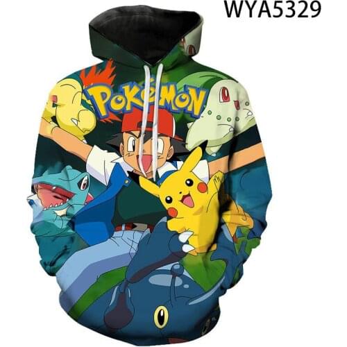 3D Printed Spring Sweatshirts Cartoon Anime Men Women Children Hoodies Long Sleeve Fashion Boy Girl Kids Streetwear Tops