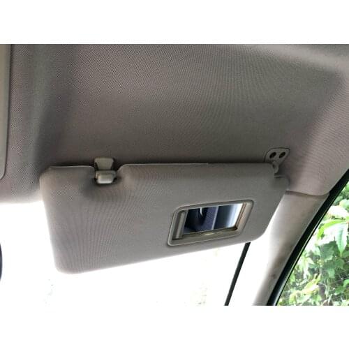 1Pc For Nissan Tiida 2005 - 2010 Car Interior Sun Visor LEFT Front Windscreen Sun Shade Sun Shield With Mirror Kit Auto Sunvisor