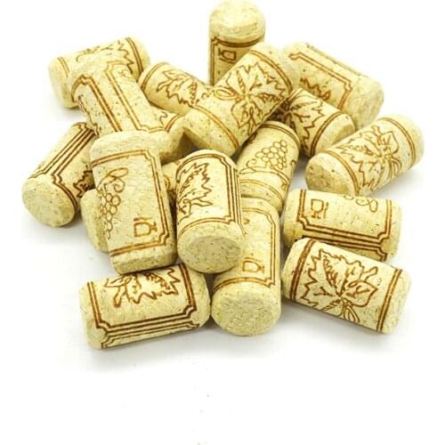 10pcs/lot Natural Straight Bottle Wood Corks Wine Bottle Stopper Wine Cork Wooden Plug Sealing Caps Bar Tools