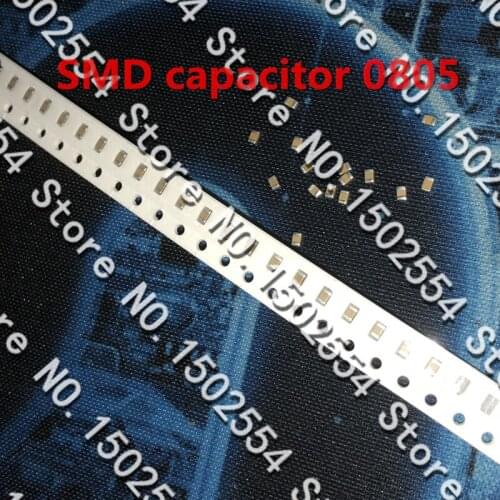 100PCS/LOT SMD ceramic capacitor 0805 390NF 394K 0.39UF 16V 25V 10% X7R Original