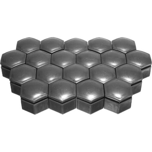 20pcs 22mm Car Wheel Hub Wheel Nut Bolt Cover Cap Gray Protective Bolt Caps Hub Screws For Vauxhall Insignia