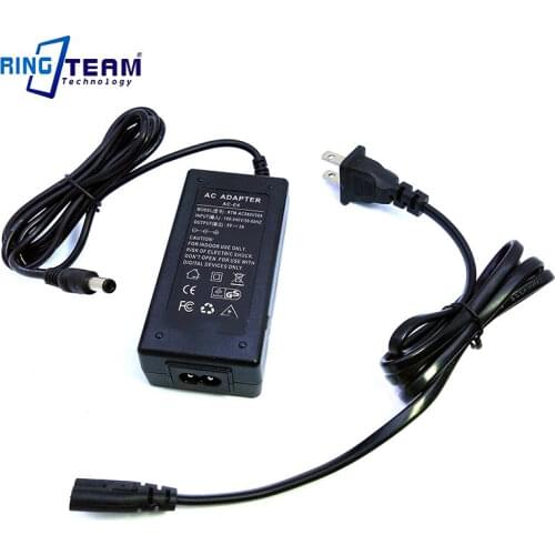 8V 4A Power AC Adapter AC-E6 ACE6 for Canon DC Coupler DR-E6 Compose of ACK-E6 Kits for Camera / Light / Monitor