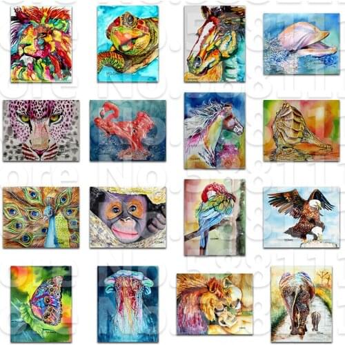 Full Square Round Drill 5D DIY Diamond Painting Animals lion 3D Embroidery Cross Stitch 5D Home Decor