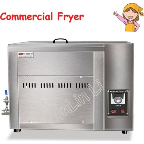 Oil-water Separation Electric Deep Fryer Large Capacity Commercial Desktop Fryer Steel Frying Machine MJ-100