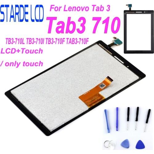 New 7 LCD Display With Touch Screen Digitizer For Lenovo Tab 3 710 Essential tab3 710 TB3-710L TB3-710I TB3-710F TAB3-710F Parts