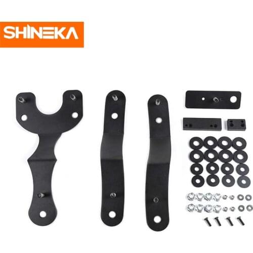 SHINEKA Car Seat Adjustment Rear Seat Recline Bracket Kit For Ford F150 RAPTOR 2015+ 4-Door Truck Accessories