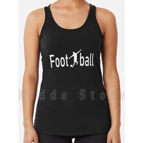 Footballer Tank Tops Vest 100% Cotton Soccer Footballer Hobby Kick Kicker Kreisliga Amateur Sports Ballsport Team