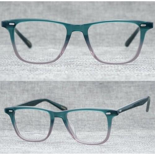 Belight Optical Men Women New York Fashion Design Square Shape Acetate Spectacle Frame Precription Lens OV5219 Ollis