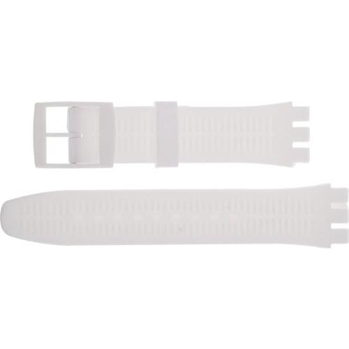 Rubber Watch Band, Wristwatch Strap for Men Women Sports Outdoor Activities Waterproof and Washable 19mm