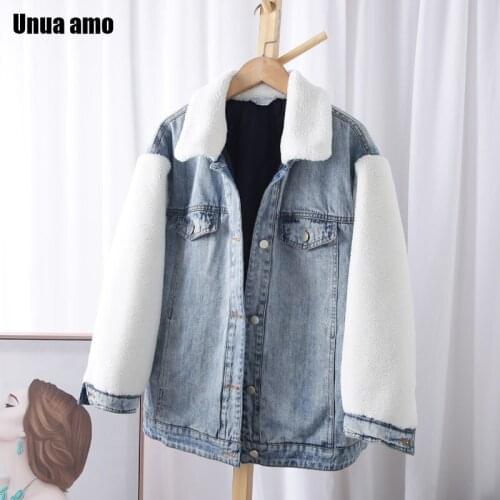 Unua amo Womens Denim Jackets