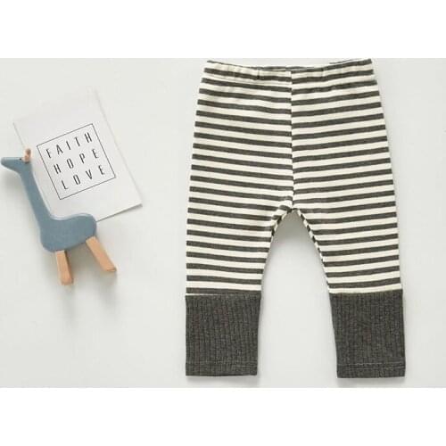 Spring 2021 Baby Newborn Leggings Fashion Cotton Boy Girls Pants 0-24 Months Kids Boy Girl Autumn Summer Leggings Baby Trousers