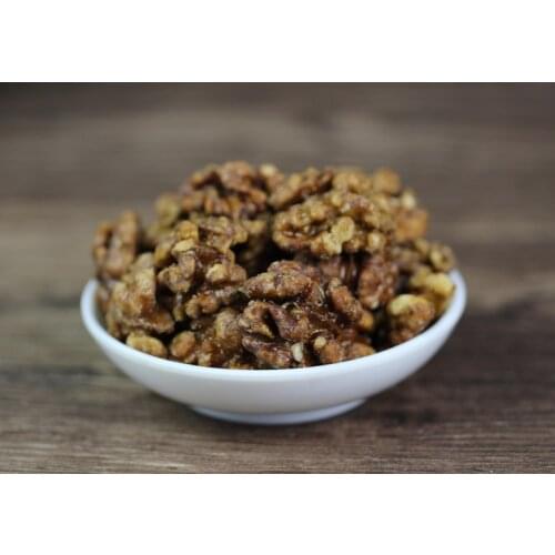Leisure Zero food amber walnut kernel 400g peeled walnut dry bulk wholesale