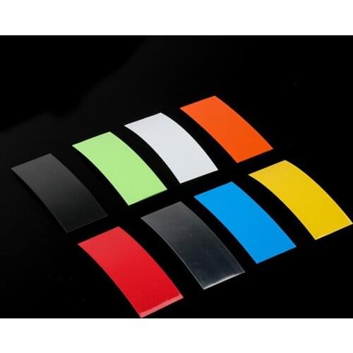 20Pcs/Set 18.5mm Li-ion PVC Heat Shrink Tubing Precut For Battery Film Tape Battery Cover Shrinking Tube 18650 Battery Wrap