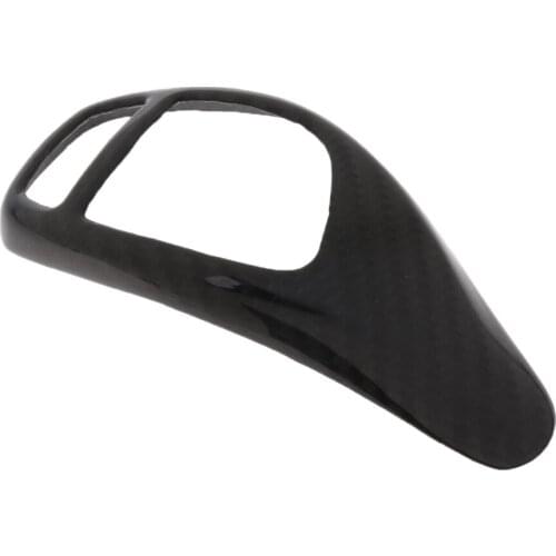 Car Carbon Fiber Shift Knob Cover Decoration Frame for BMW 1 2 3 4 5 Series