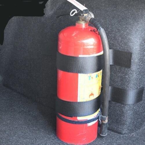 Car shape fire extinguisher bandage fixing strap bracket for Chevrolet Cruze TRAX Aveo Lova Sail EPICA Captiva Malibu Volt Camar