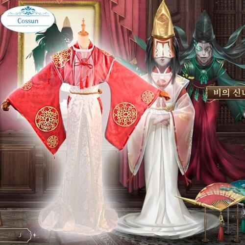 Game Identity V Cosplay Costumes Cosplay Hunter Michiko Geisha Cosplay Costume Rainmaker Skin Uniforms Clothes Suits Dresses Hot