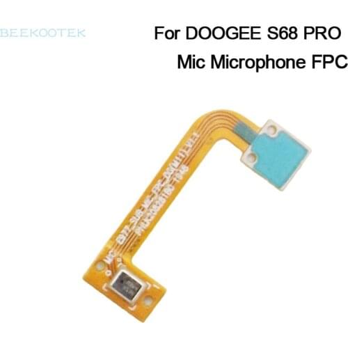 DOOGEE S68 PRO Microphone FPC Original New Mic Replacement Accessories Part For DOOGEE S68 PRO Smart Phone